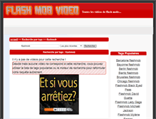 Tablet Screenshot of flash-mob-video.com